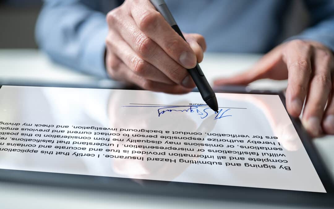 Tipos de contratos que se pueden firmar digitalmente
